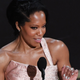 Include an image captionRegina King speaks onstage during the 92nd Annual Academy Awards on February 09, 2020.